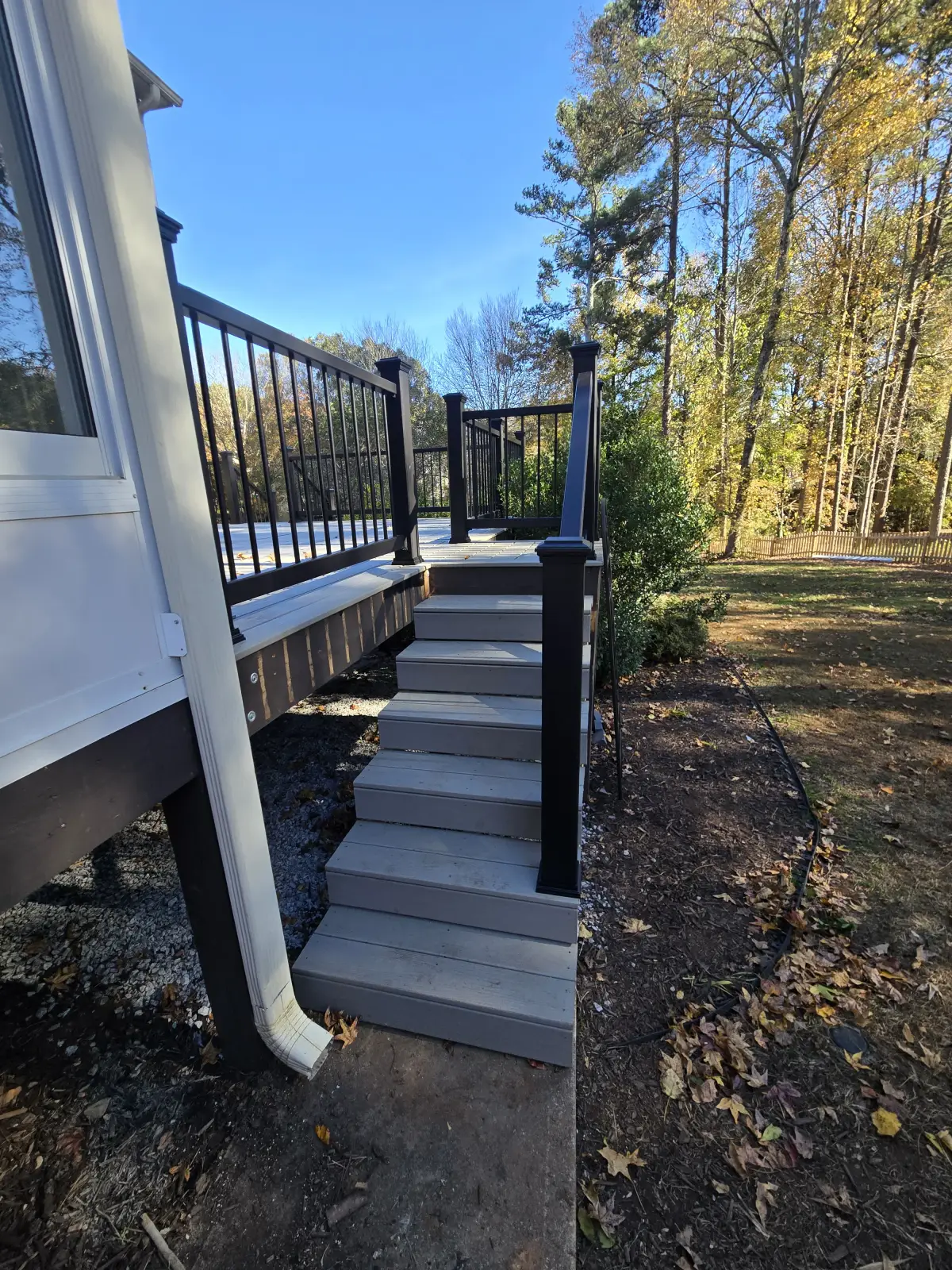 Professional deck stairs